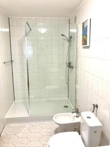 Ein Badezimmer in der Unterkunft Insko Home & Sauna