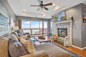 Istumisnurk majutusasutuses Paradise Point of View Pools Tennis and More