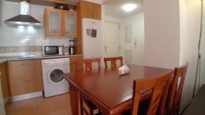 Kuchyň nebo kuchyňský kout v ubytování EL Refugio Del Mar