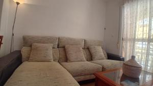 Posezení v ubytování EL Refugio Del Mar