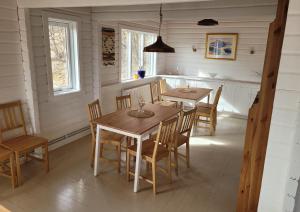 Istumisnurk majutusasutuses Skaftholt Guesthouse