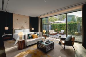 Posezení v ubytování MGM Reserve Zhuhai + 35 fotografií