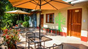 Patio nebo venkovní prostory v ubytování Cabañas Sierra Gorda + 19 fotografií