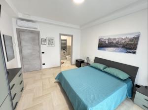 Ένα ή περισσότερα κρεβάτια σε δωμάτιο στο Green Home