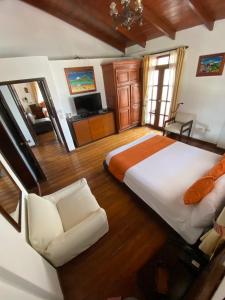 Letto o letti in una camera di Kituandes Hotel