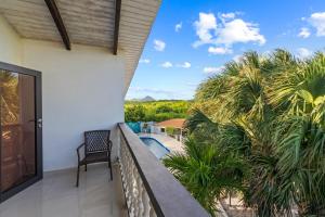 Balkon oz. terasa v nastanitvi Casa Bohemian Curacao