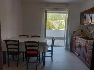 Kuchyň nebo kuchyňský kout v ubytování Croatia Apartman Masa