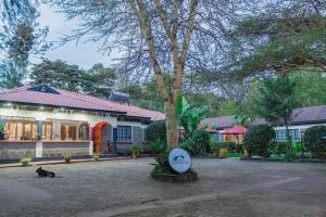 The Farmhouse Inn外面的花园