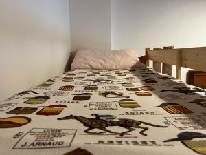 Postel nebo postele na pokoji v ubytování B&B22