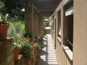 Κήπος έξω από το Appartamento 5 posti in residence