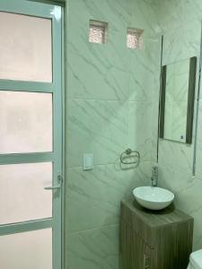 Koupelna v ubytování Apartamento 2 recámaras, smart nuevo