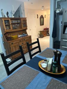 Køkken eller tekøkken på La Maison 4 Saisons, chambre-Hiver