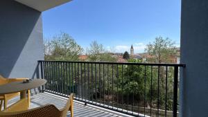 Balkón nebo terasa v ubytování B14 Apartment