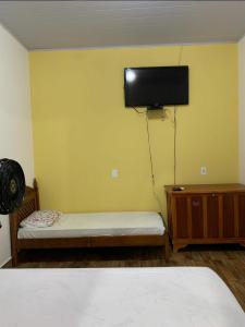 TV a/nebo společenská místnost v ubytování casa rural Bon Tempo