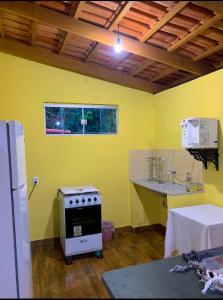 Kuchyň nebo kuchyňský kout v ubytování casa rural Bon Tempo