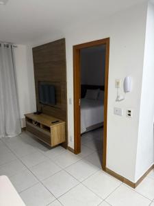 En eller flere senge i et værelse på Paradise facing the sea - praia dourada