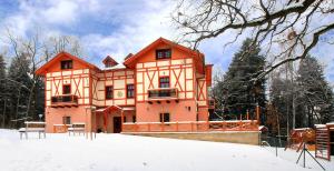 Hotel Studanka v zime