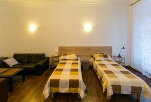 Et opholdsområde på Apartament na Starówce