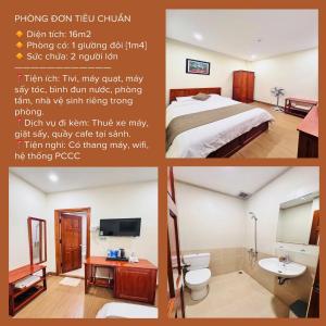 Koupelna v ubytování Nam Xuan Premium Hotel
