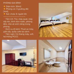 Postel nebo postele na pokoji v ubytování Nam Xuan Premium Hotel