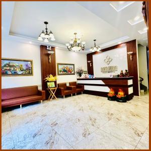 Posezení v ubytování Nam Xuan Premium Hotel