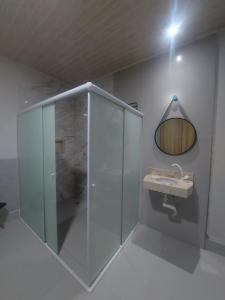 Koupelna v ubytování Suítes Vivence Hotel + 28 fotografií