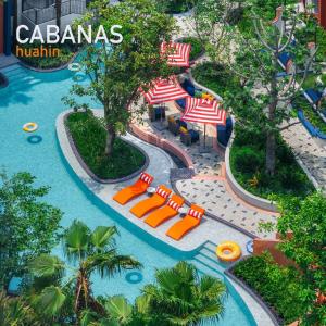 Πισίνα στο ή κοντά στο Cabanas huahin