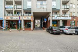 Budynek, w którym mieści się apartament