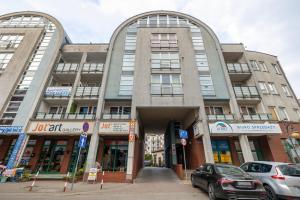 Budynek, w którym mieści się apartament