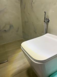 Koupelna v ubytování Hotel Portokali