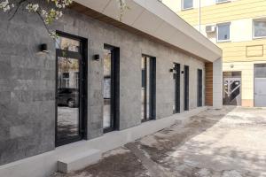 Bygningen som lejligheden ligger i