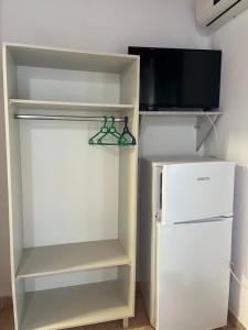Kuchyň nebo kuchyňský kout v ubytování Hotel Portokali