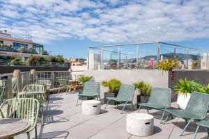 En balkon eller terrasse på Gran Hotel Havana 4Sup by Escampa Hotels + 42 billeder