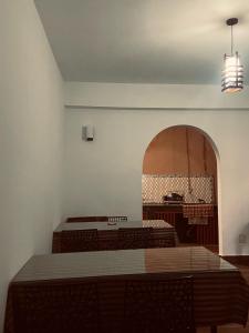 Rúm í herbergi á Denkhang bnb Geyzing west sikkim