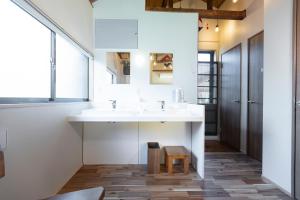 Koupelna v ubytování 千寿宿 玄