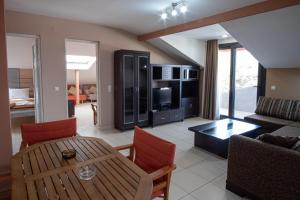 Η κουζίνα ή μικρή κουζίνα στο Hotel Dionysos Polichrono