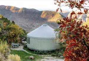 Üldine mäevaade või majutusasutusest Spectacular Yurt with Amazing Indoor and Outdoor in Basalt, Colorado pildistatud vaade