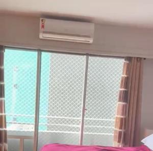 Katil atau katil-katil dalam bilik di Flats em frente ao Allianz Parque - HOTEL EM PERDIZES