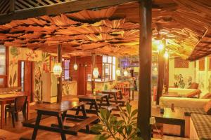 Posezení v ubytování Canggu Surf Hotel