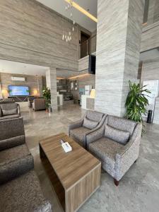 Posezení v ubytování Rafid Hotel Jazan - فندق رفيد جازان