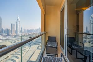 Posezení v ubytování New Arabian -Address Emaar Fashion Avenue