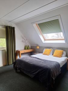 Postel nebo postele na pokoji v ubytování Hoeve Montigny B&B