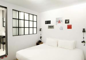 Voodi või voodid majutusasutuse ART'OTEL Ximending TAIPEI toas