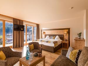 Postel nebo postele na pokoji v ubytování Hotel Zentral ****superior