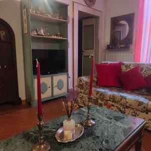 A seating area at Suite Dimora Lucrezia