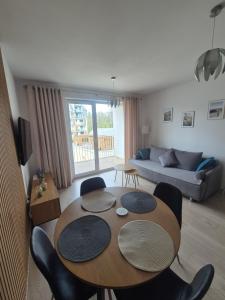Posedenie v ubytovaní Apartament Turkusowy Kołobrzeg Podczele