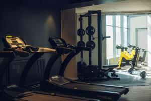 Fitness centrum a/nebo fitness zařízení v ubytování Radisson Blu Airport Hotel, Oslo Gardermoen