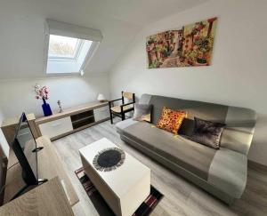 Χώρος καθιστικού στο Era Apartman