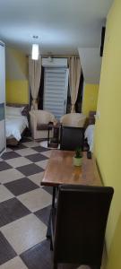 Χώρος καθιστικού στο Apartmani Ad fines