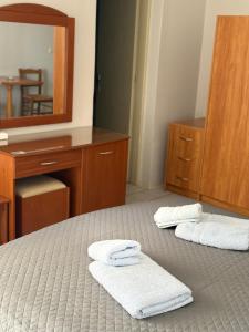 A bed or beds in a room at Vias